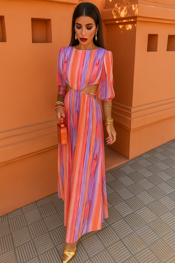 PALOMA | Robe midi avec fentes